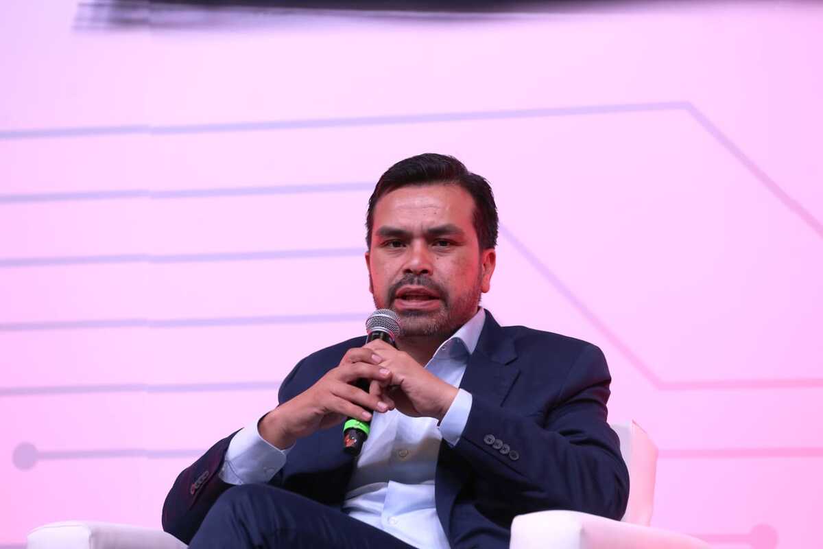 Jorge Álvarez Máynez, candidato de Movimiento Ciudadano [Foto: Ariana Pérez]