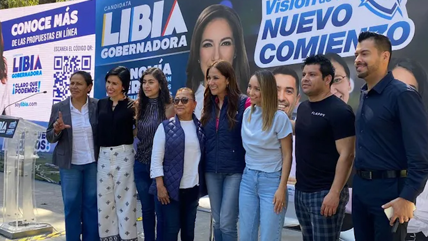 Libia Dennise mostró sus propuestas por la gubernatura a simpatizantes de Irapuato