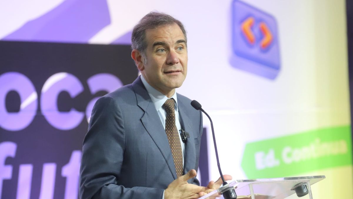 Lorenzo Córdova Vianello,  ex presidente del Instituto Nacional Electoral (INE). Leonel Rocha