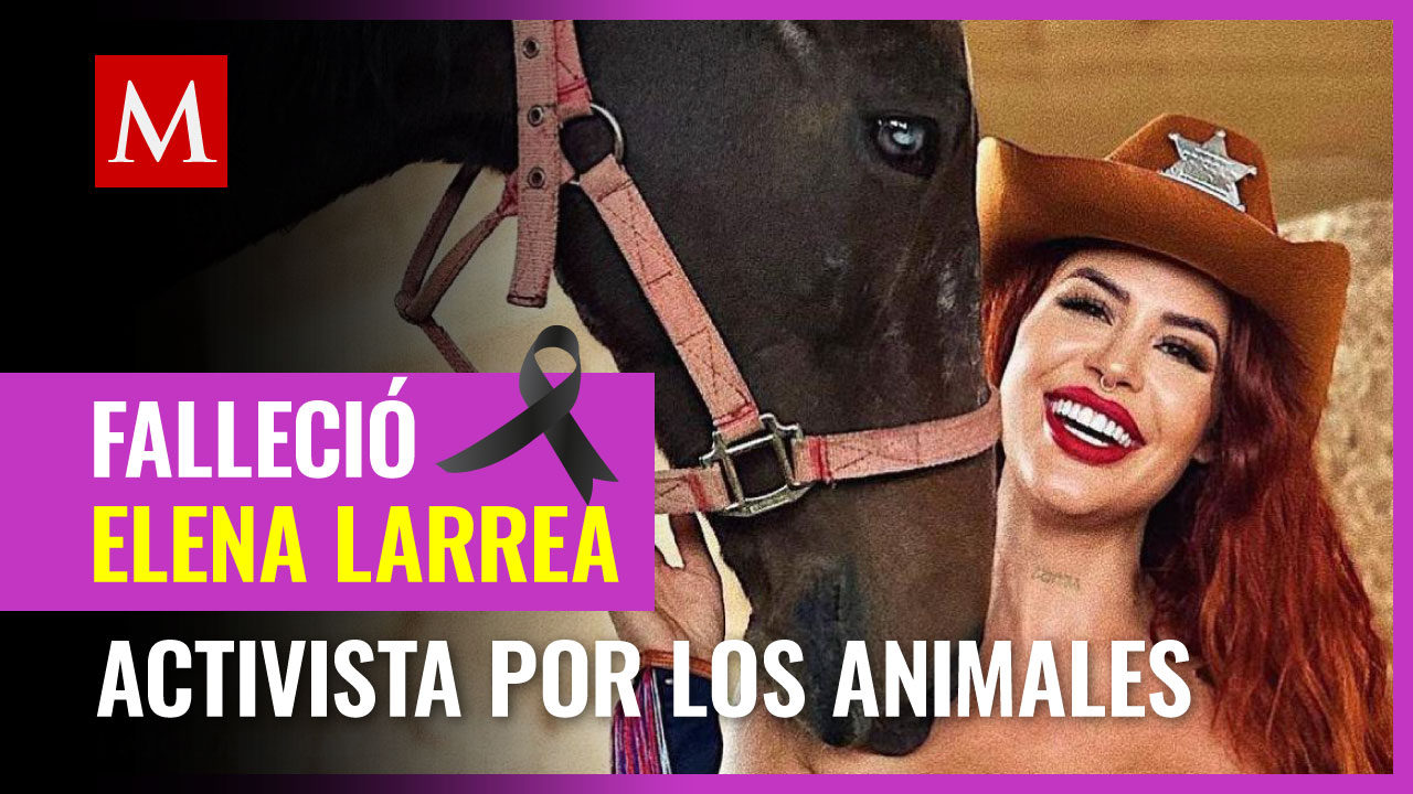 Muere Elena Larrea, modelo, activista por lo derechos de los caballos y fundadora de Cuacolandia
