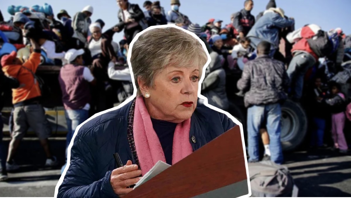 Alicia Bárcena aseguró que los migrantes reciben programas sociales | Especial