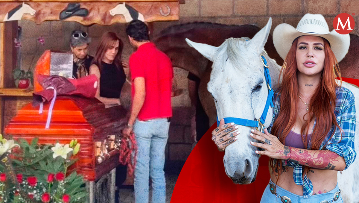 Elena Larrea fue velada en Cuacolandia | Andrés Lobato/ Especial/ Diseño Sam Mtz