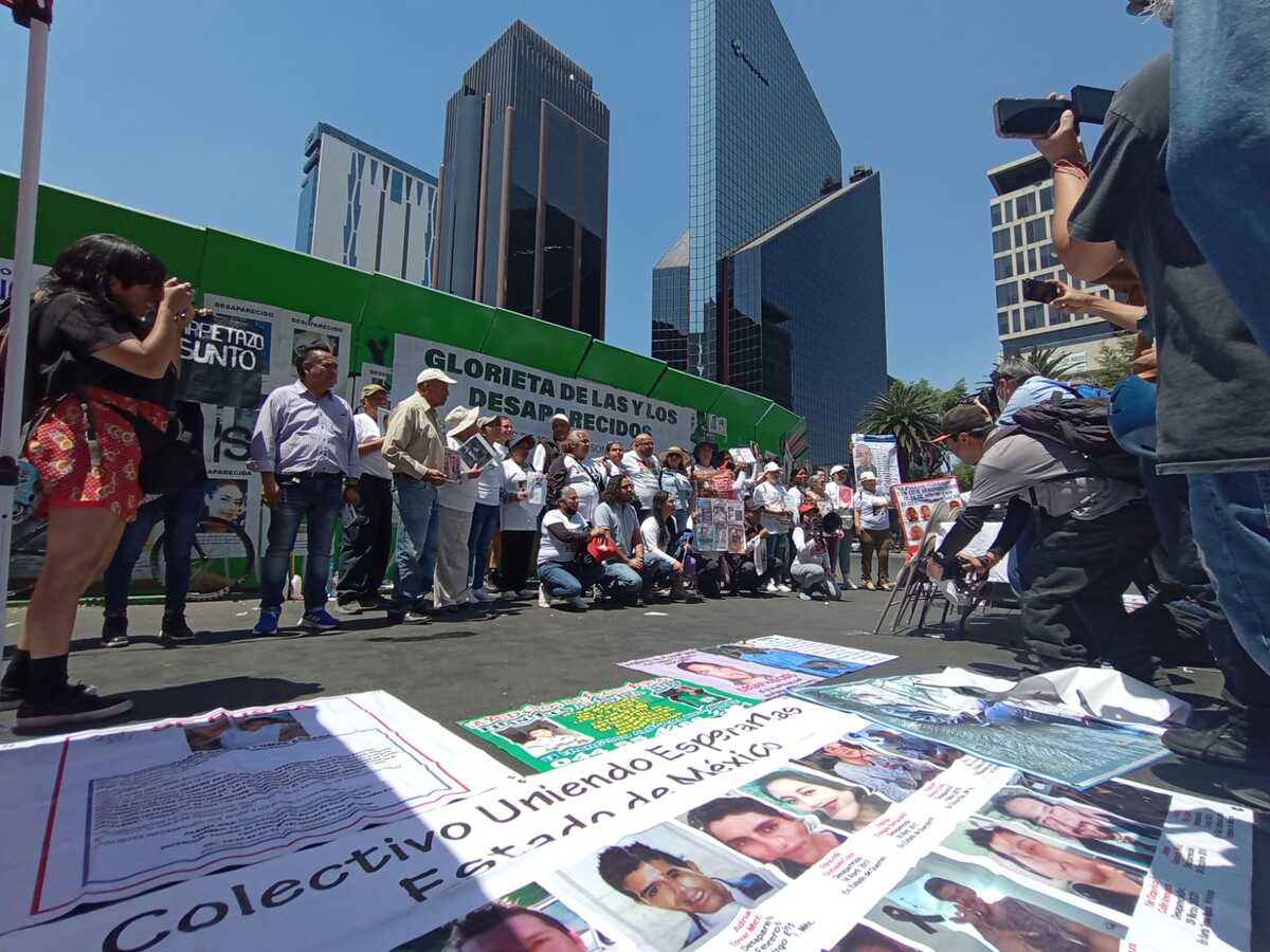 Familiares de personas desparecidas.