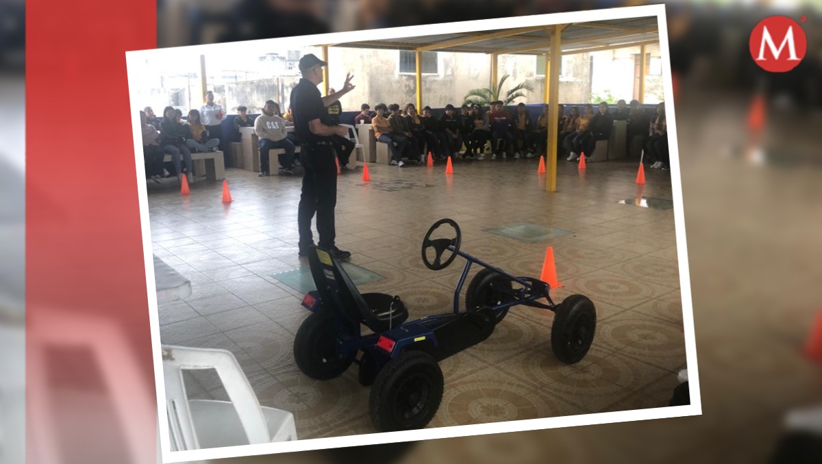 Con go kart buscan evitar accidentes durante vacaciones en Tampico