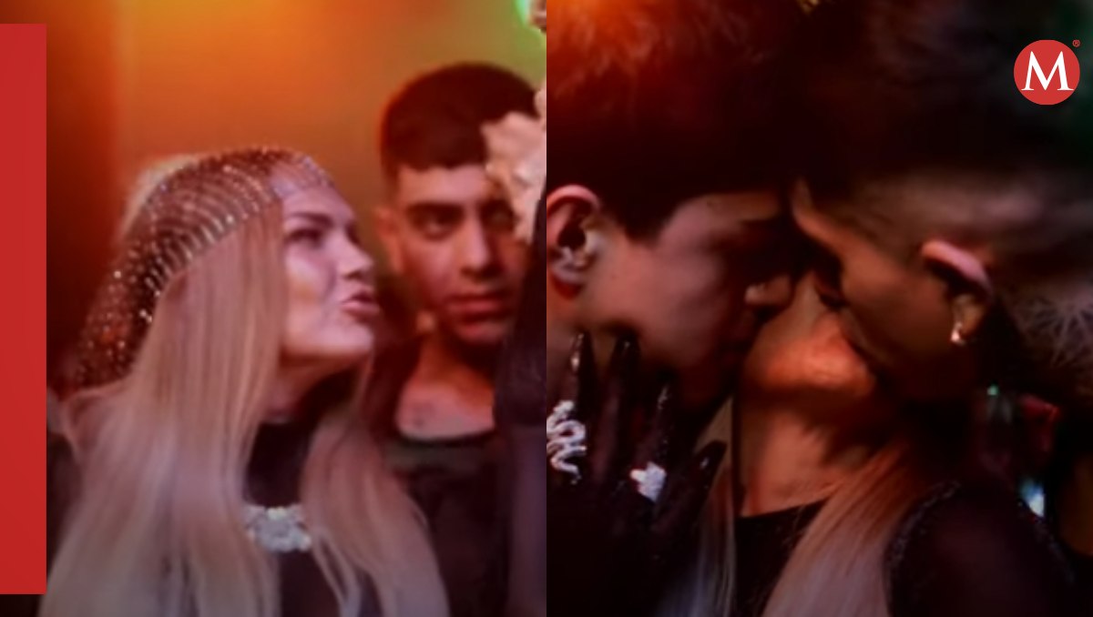 Niurka Marcos da beso de tres en nuevo video