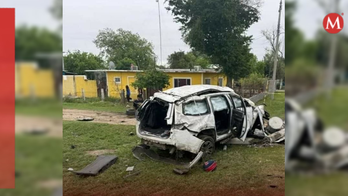 Pierden la vida cuatro personas tras volcadura en Tamaulipas