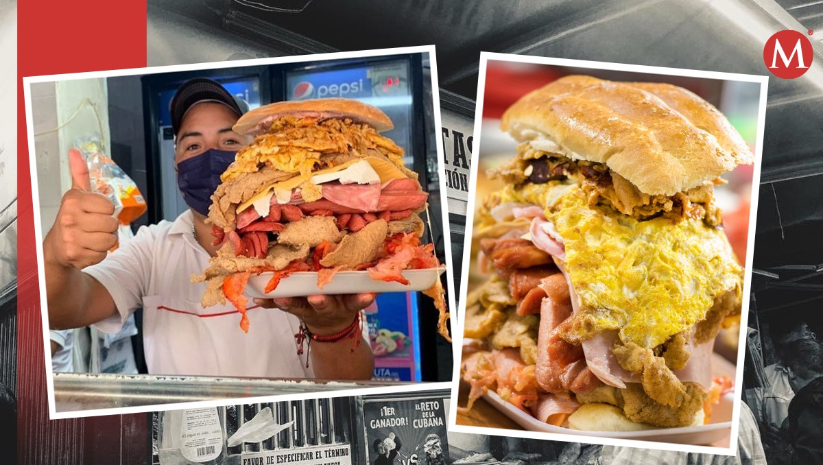 Tortas gigantes en CdMx. (Especia)
