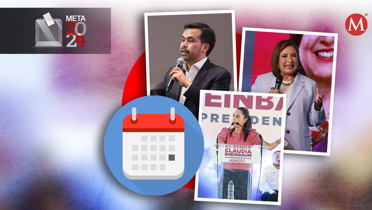 Agenda de candidatos presidenciales 2024 | Especial