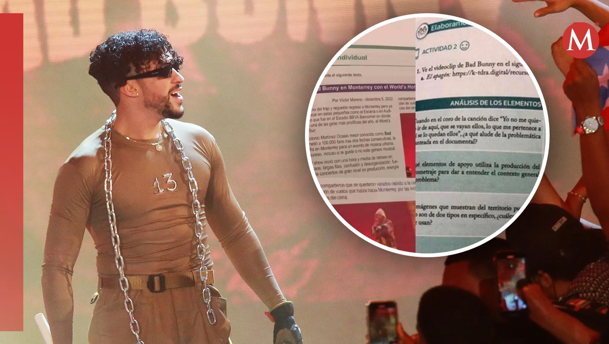 ¿Bad Bunny aparece en los libros de texto de la SEP?