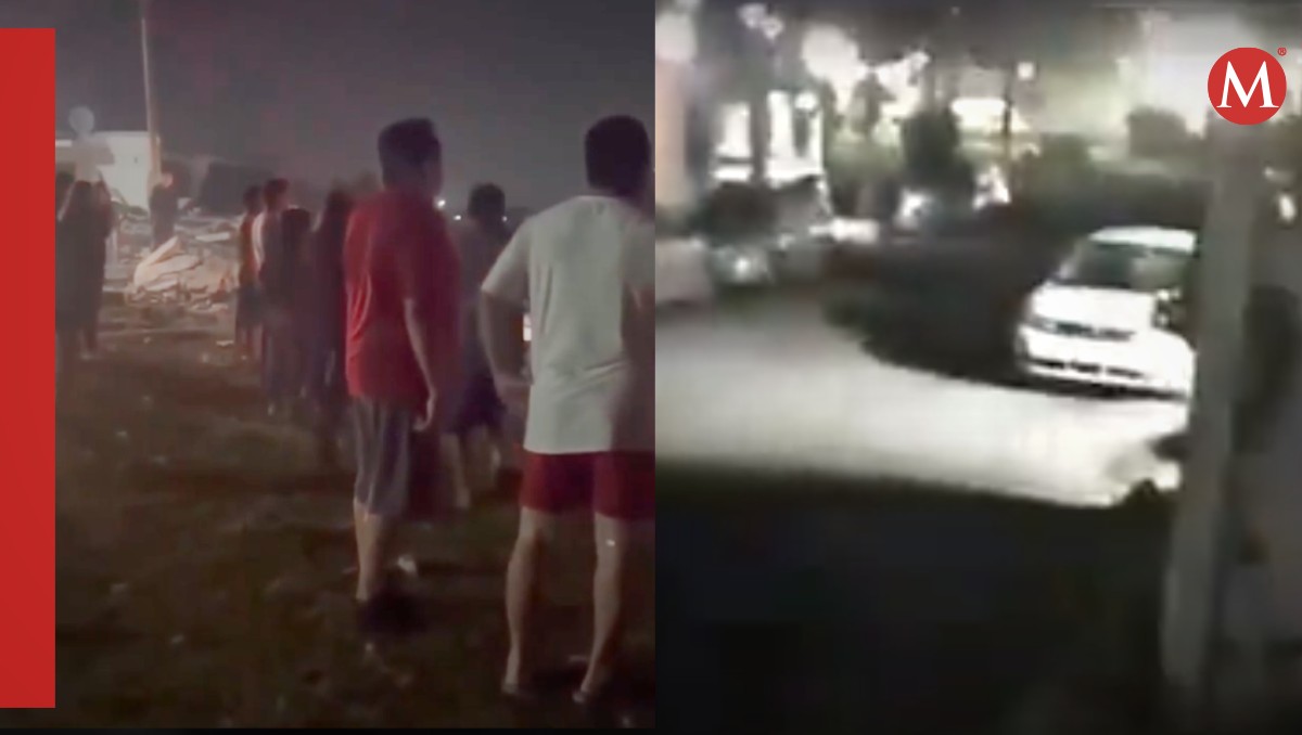 Explosión en Valle Hermoso, Tamaulipas.