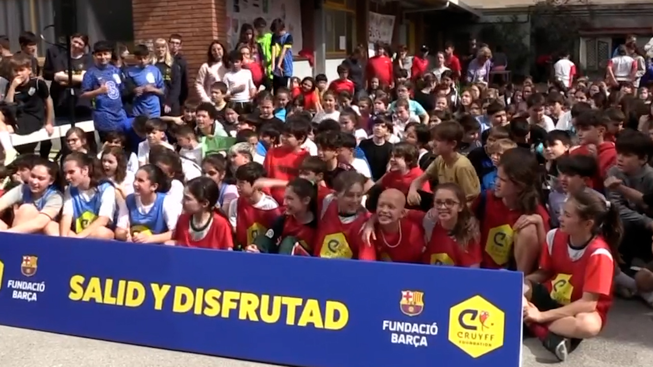 FC Barcelona y Fundación Cruyff realizan homenaje a Johan Cruyff