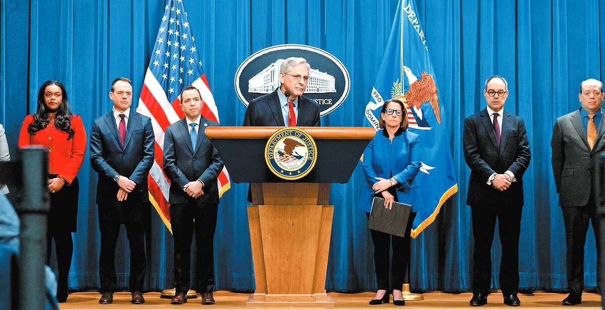 Merrick Garland dio a conocer la medida, apoyada por 16 fiscales y un grupo legislativo bipartidista. MICHAEL REYNOLDS/EFEMerrick Garland dio a conoce
