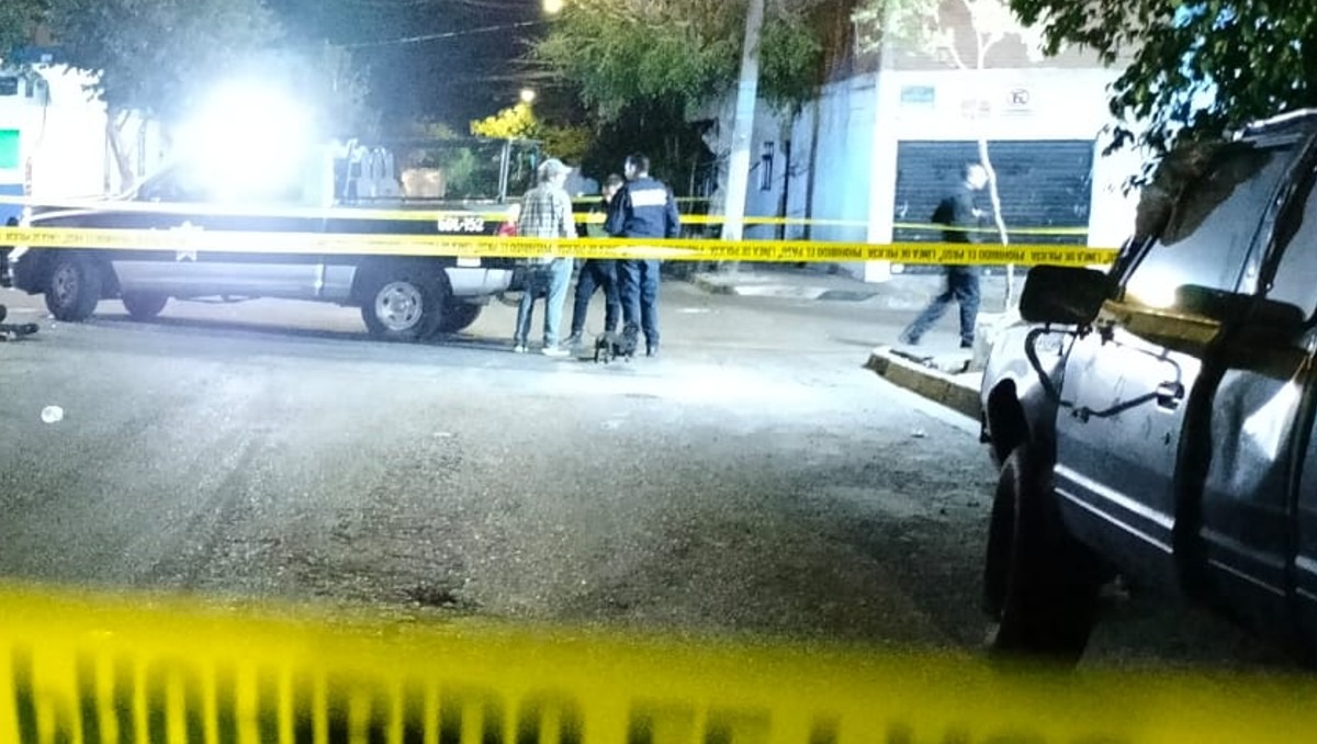 Policía Municipal acordona el lugar de los hechos