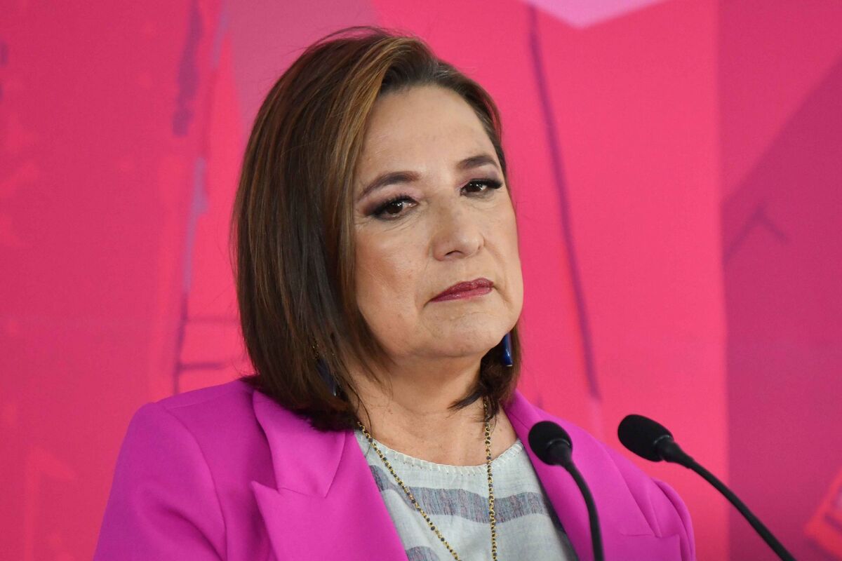 Xóchitl Gálvez durante su intervención en la conferencia de prensa "Por un México sin Miedo" | Cuartoscuro