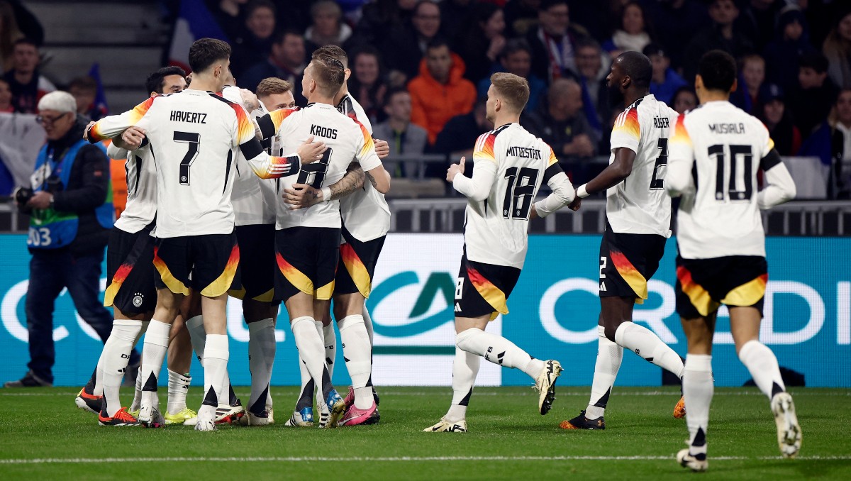 Alemania derrota a Francia en partido amistoso (Reuters)