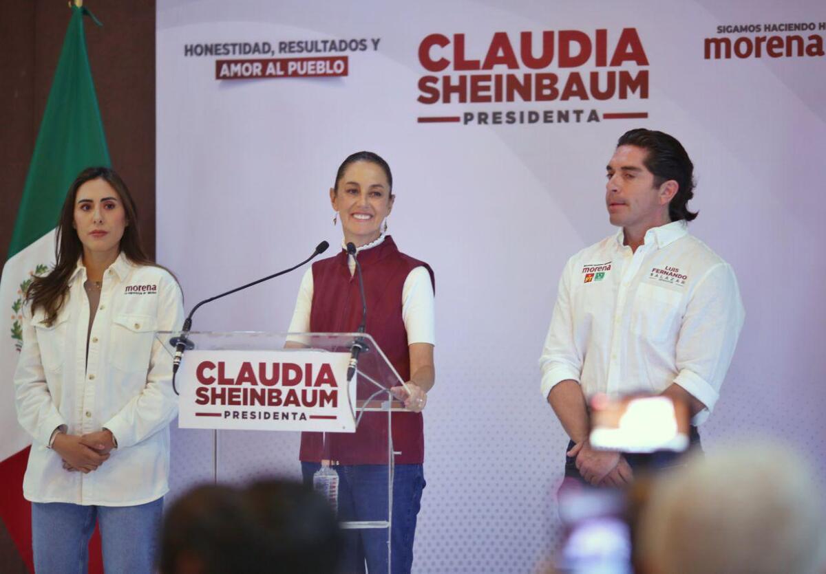 Claudia Sheinbaum, candidata de Morena a la Presidencia de la República. | Especial
