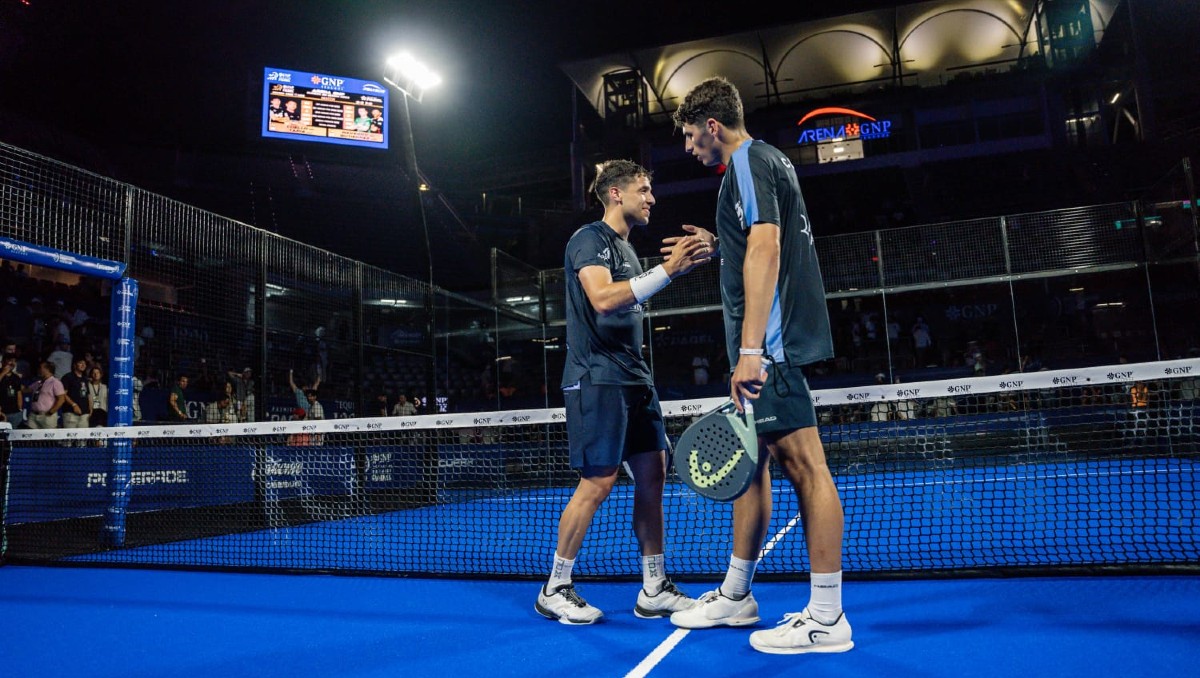 Arturo Coello y Agustín Tapia ganan el México P1 Premier Padel (Cortesía)