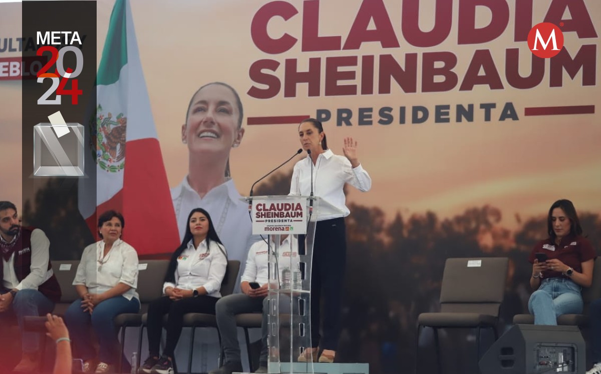 Claudia Sheinbaum en Torreón. l Rolando Riestra