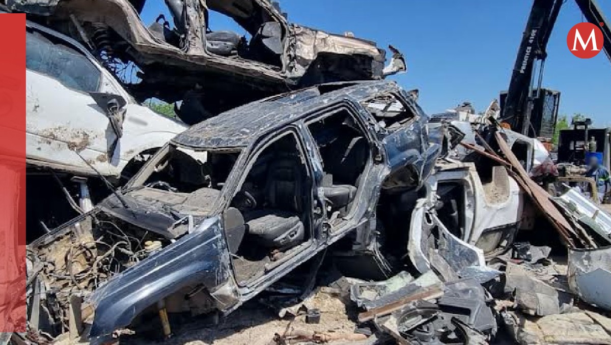 FGR ha procedido a la destrucción de 28 vehículos con blindaje artesanal, conocidos como "monstruos"