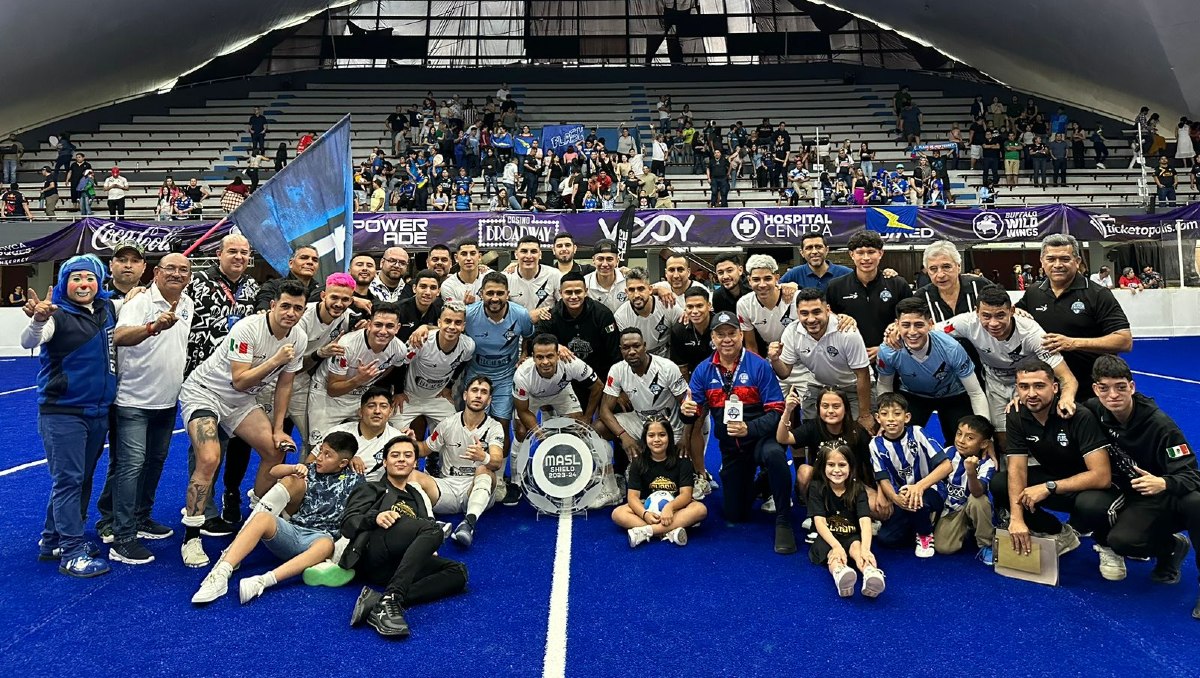 Flash de Monterrey, primer equipo de la MASL en ganar todos sus partidos en fase regular (Cortesía)