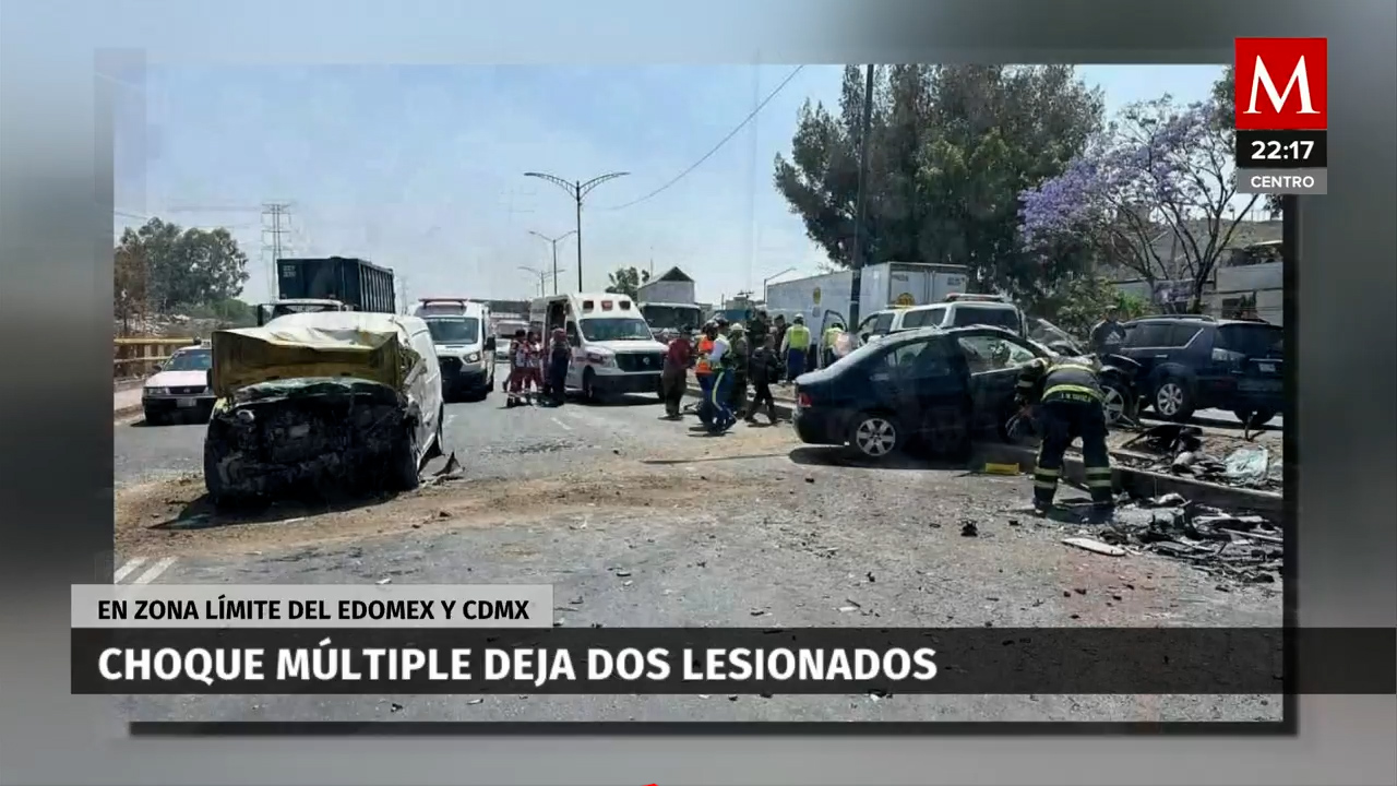 Fuerte accidente paraliza la circulación en Anillo Periférico