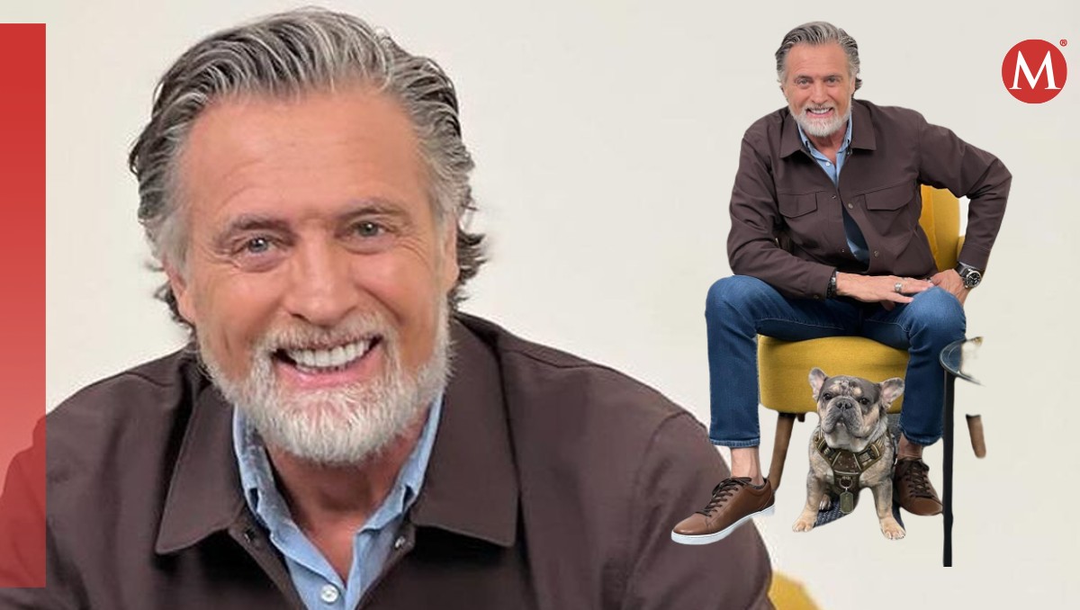 Juan Soler y su mascota