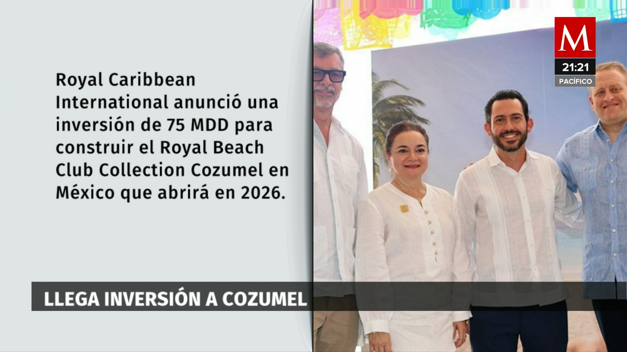 Royal Caribbean invertirá 75 millones en 'Royal Beach Club Collection' en Cozumel