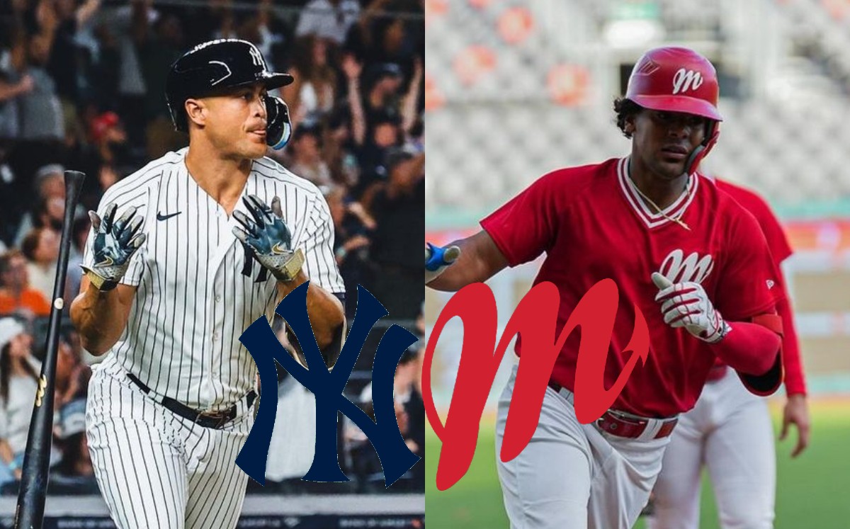 Yankees vs Diablos Rojos. EN VIVO Juego 1 de exhibición de beisbol (Instagram @giancarlo818/@diablosrojosmx)