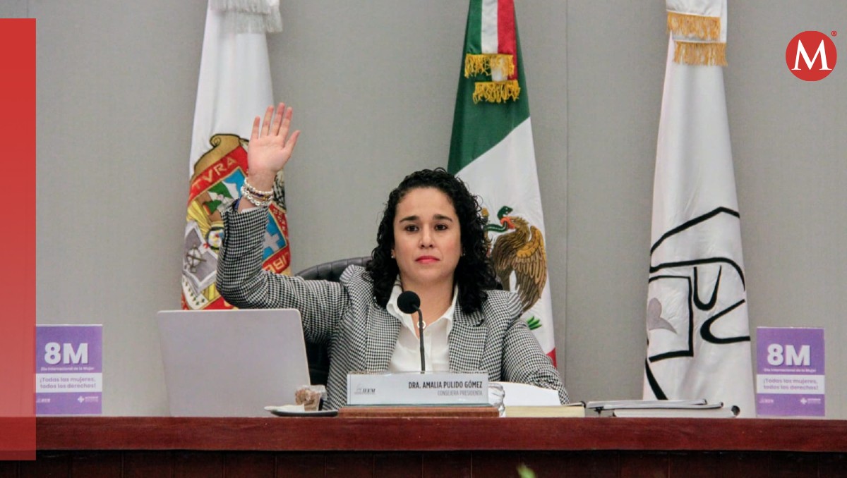 Amalia Pulido Gómez, consejera presidenta del IEEM | Especial