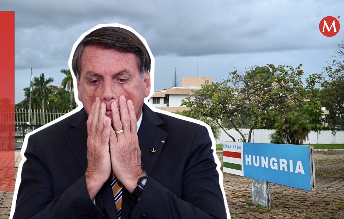 Bolsonaro fue a la embajada días después de entregar su pasaporte a la policía (Ilustración: Alan Amaury)
