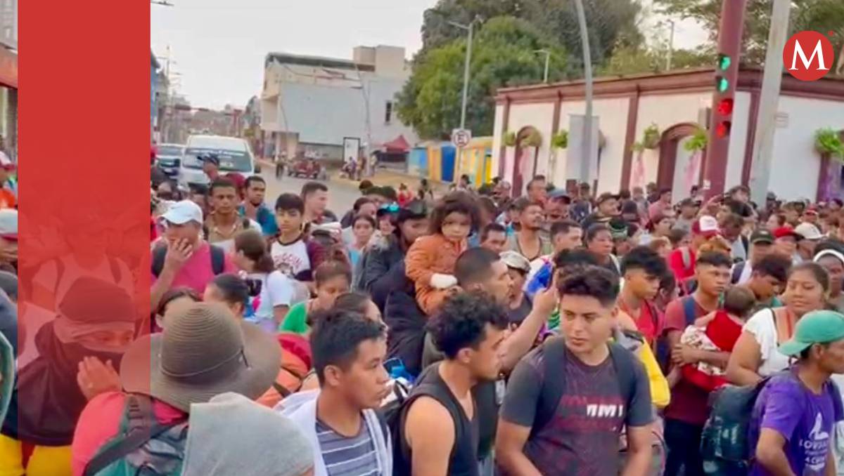 La caravana partió desde el Parque Bicentenario en Chiapas (Especial)