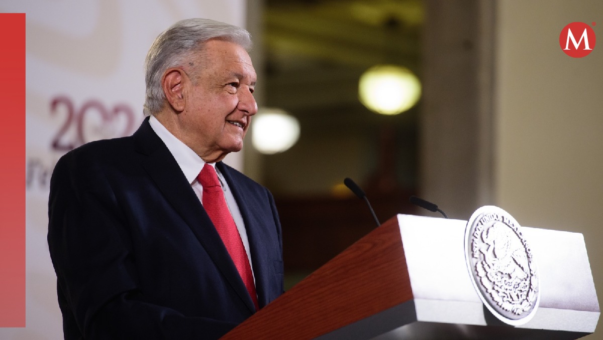 Conferencia del presidente López Obrador en Palacio Nacional hoy. | Cortesía