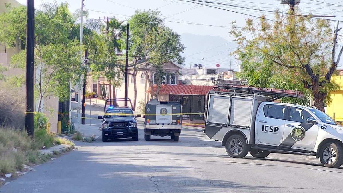 Encuentran restos humanos en colonia Villa Alegre en Monterrey. Foto: Leyda Estrada