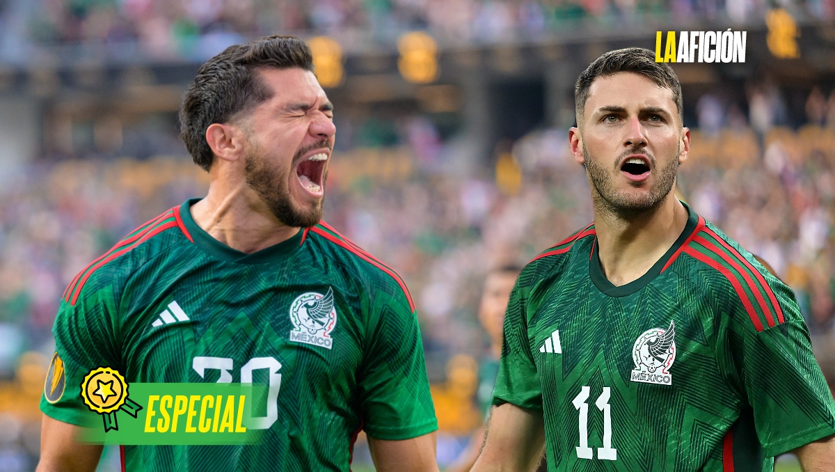 Henry Martín y Santi Giménez, la falta de gol de los centros delanteros en la selección mexicana (Imago7)