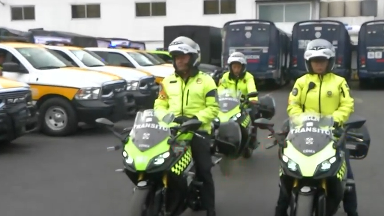 Inician operativos viales por periodo vacacional en CdMx