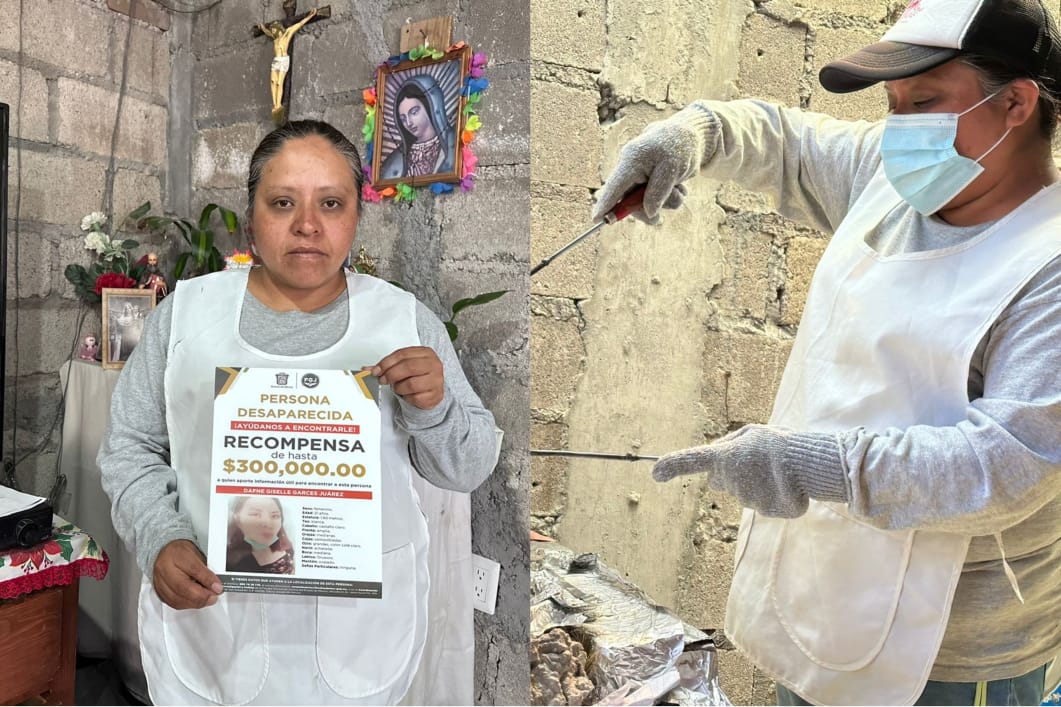 La madre de la víctima vende tostadas estilo Jalisco.