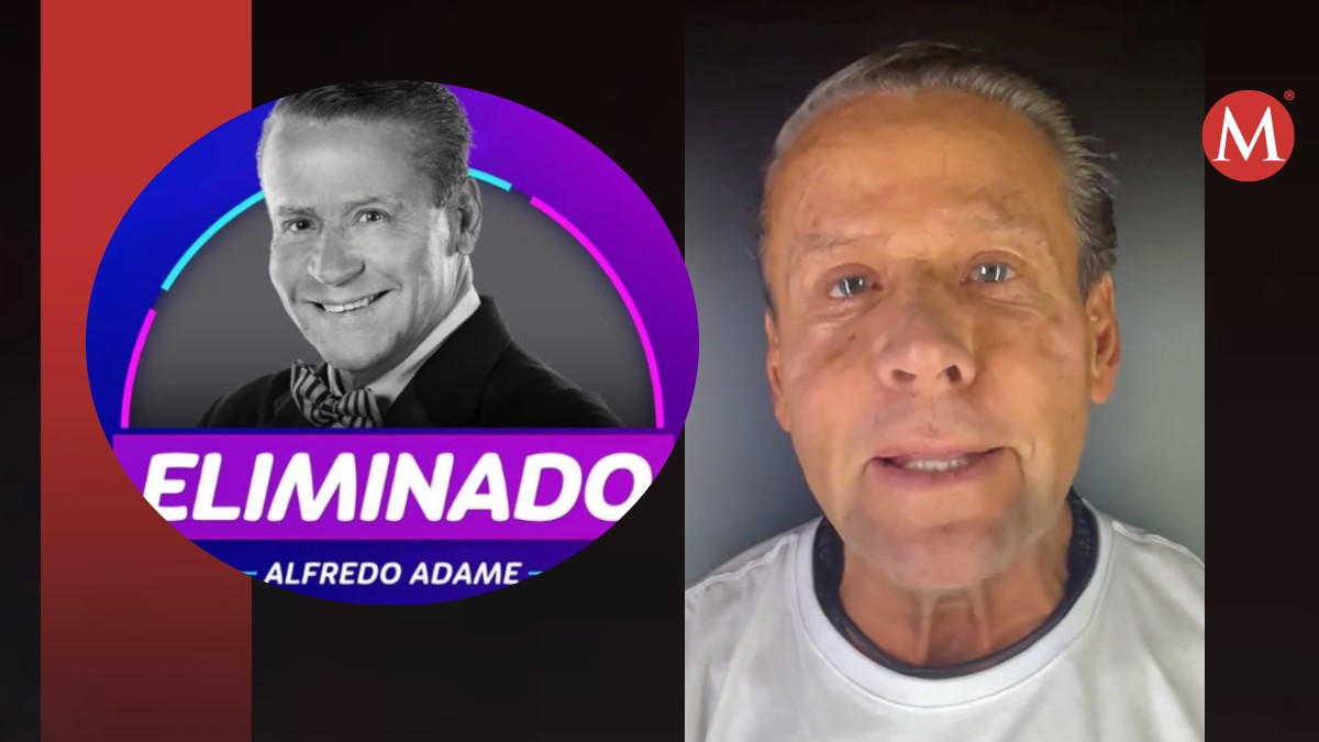 Alfredo Adame reacciona a su eliminación. | ESPECIAL