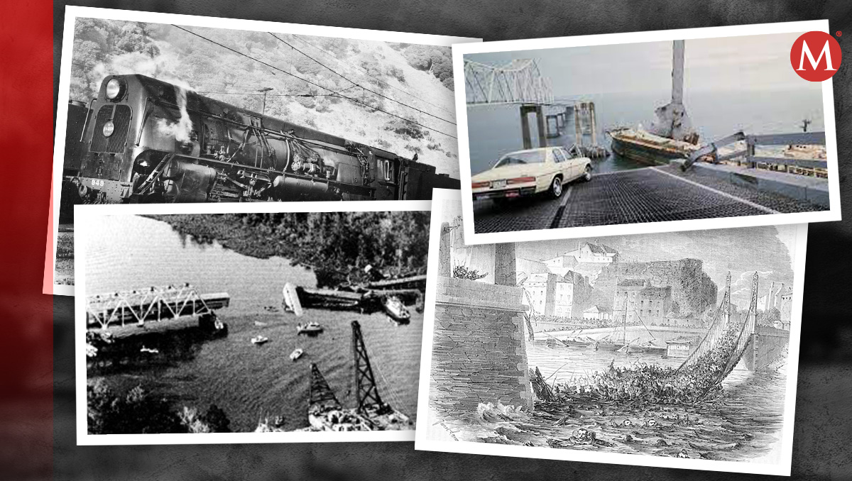 Los derrumbes de puentes más catastróficos y mortales del mundo | Milenio