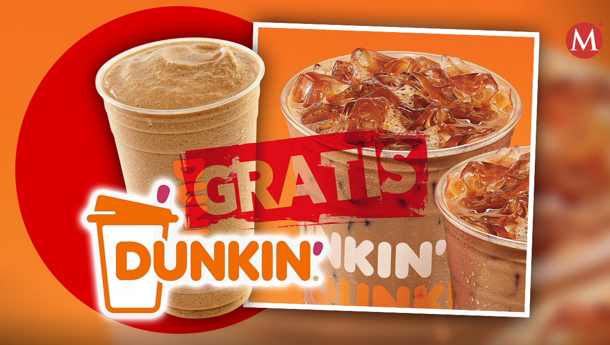 Dunkin Donuts recientemente regresó a la CdMx y hay un nueva promoción que te da un bebida gratis. (Especial)