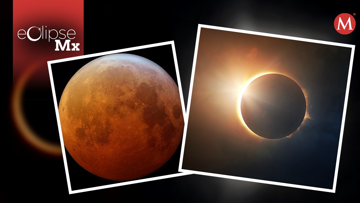 Un eclipse solar, como el de este 2024, es menos común que los eclipses lunares. (Especial)
