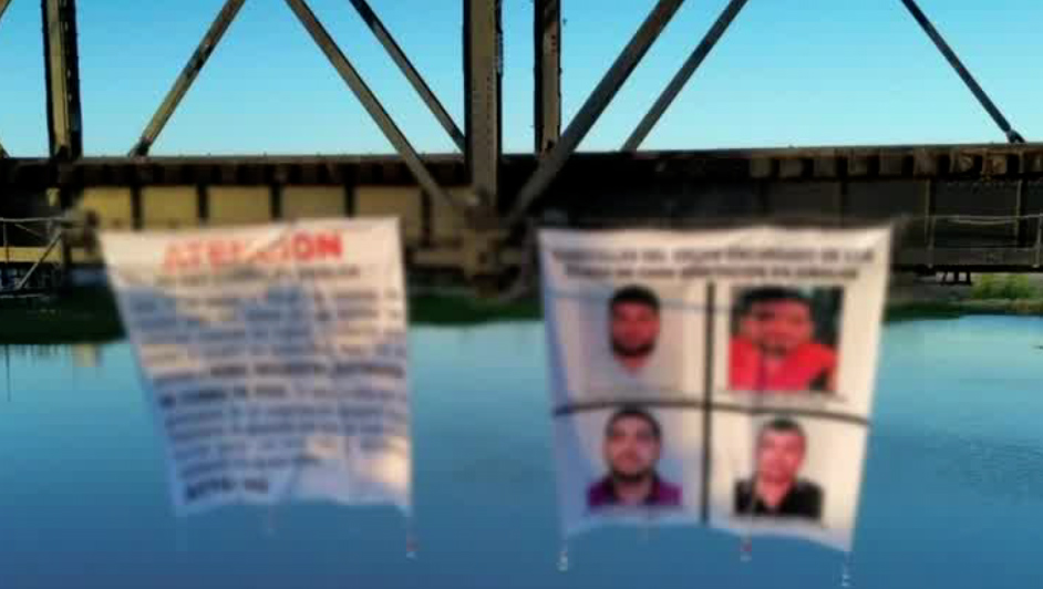 Encuentran narcomantas esta mañana en Culiacán, Sinaloa