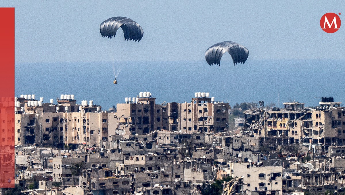 Hamás exigió detener el envío "ofensivo" de ayuda por aire a Gaza. | Especial
