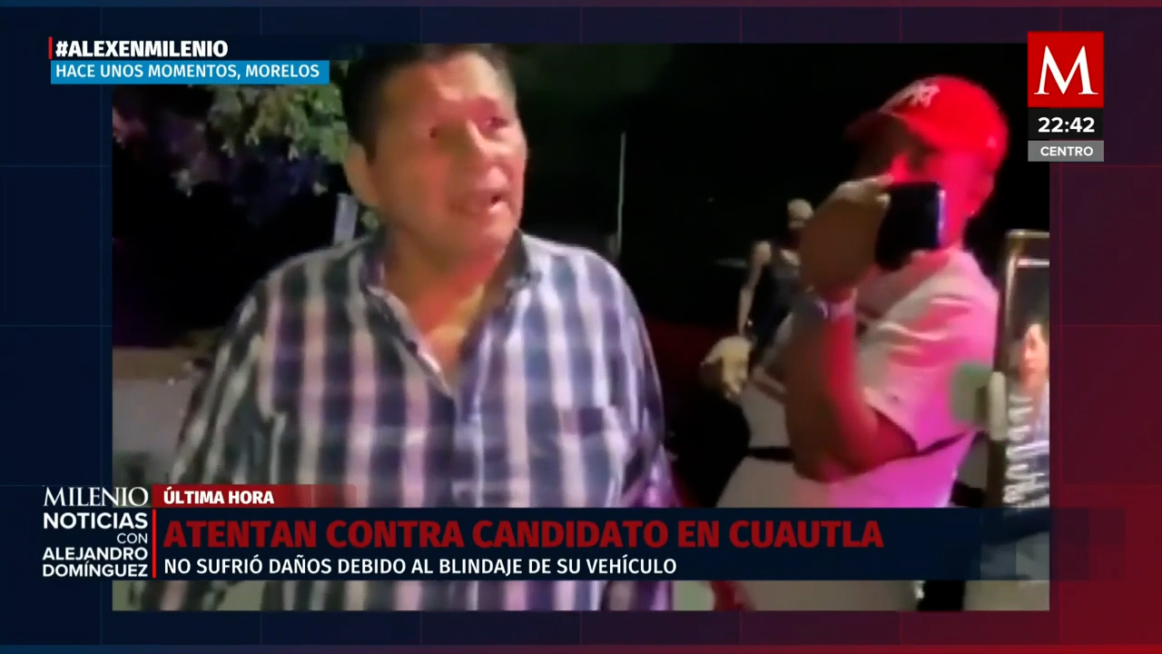 Jesús Corona, candidato del Frente Amplio, sufre ataque en Cuautla, Morelos