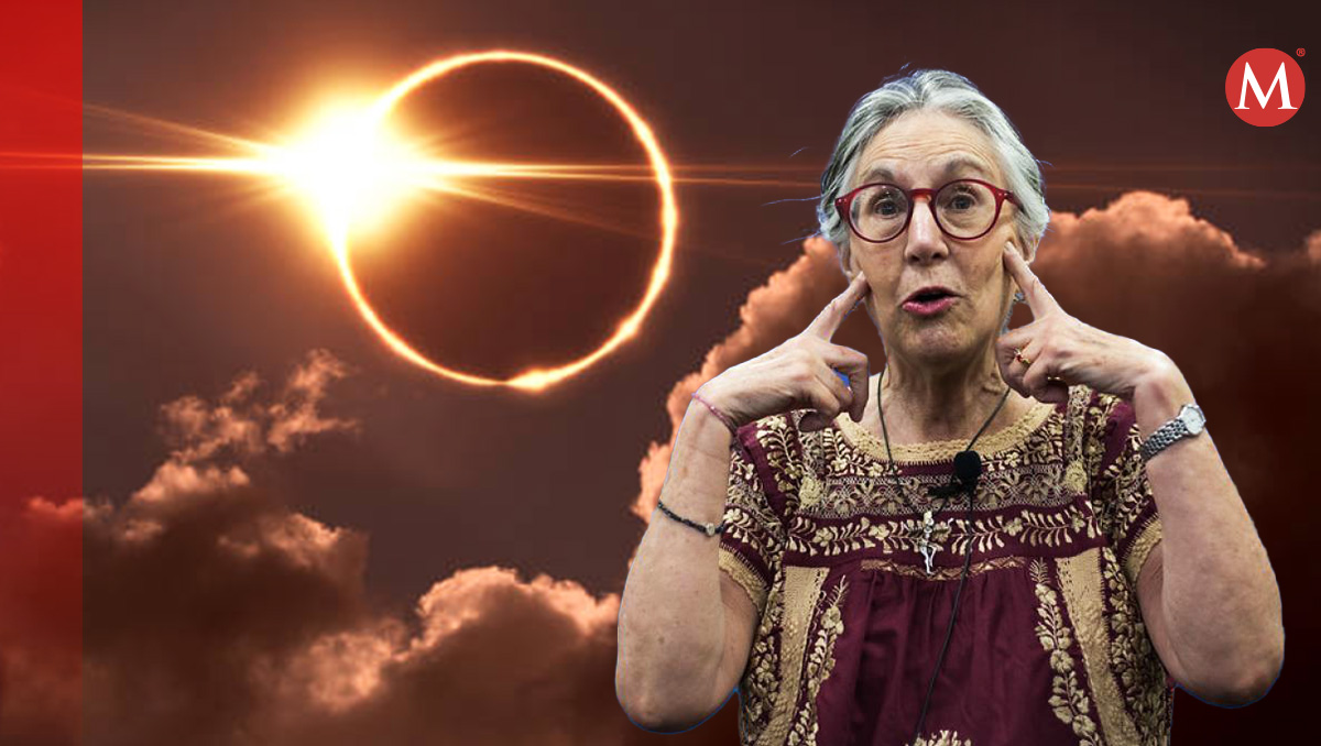 Julieta Fierro, astrónoma mexicana, lamenta falta de preparación del gobierno para eclipse total de sol | Diseño: Óscar Ávila Fotos. Octavio Hoyos