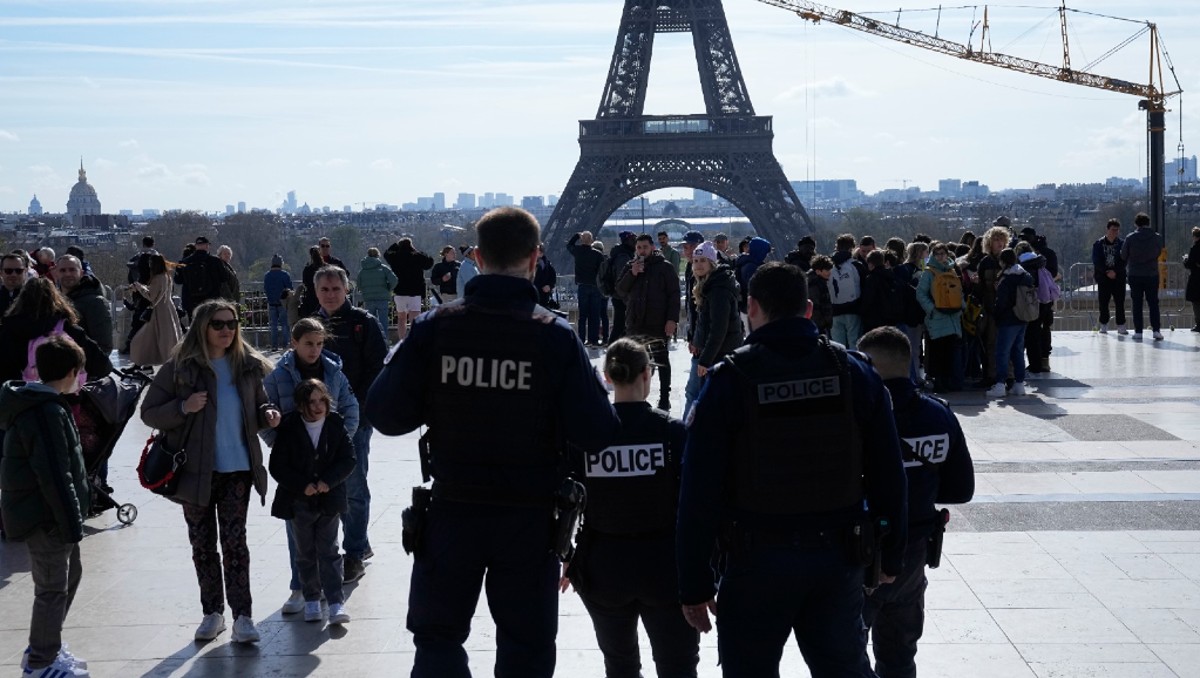 La policía francesa esta lista para albergar los Juegos Olímpicos (AP)