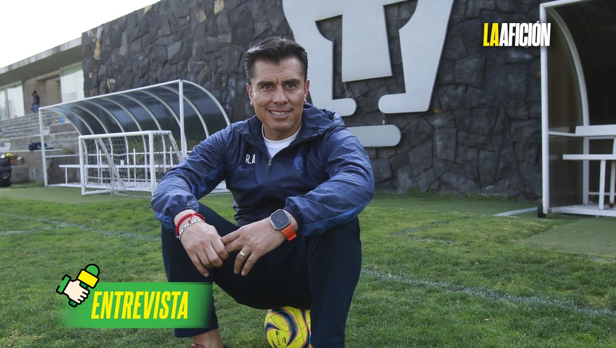 Raúl Alpizar, director de fuerzas básicas de Pumas (Juan Carlos Bautista)