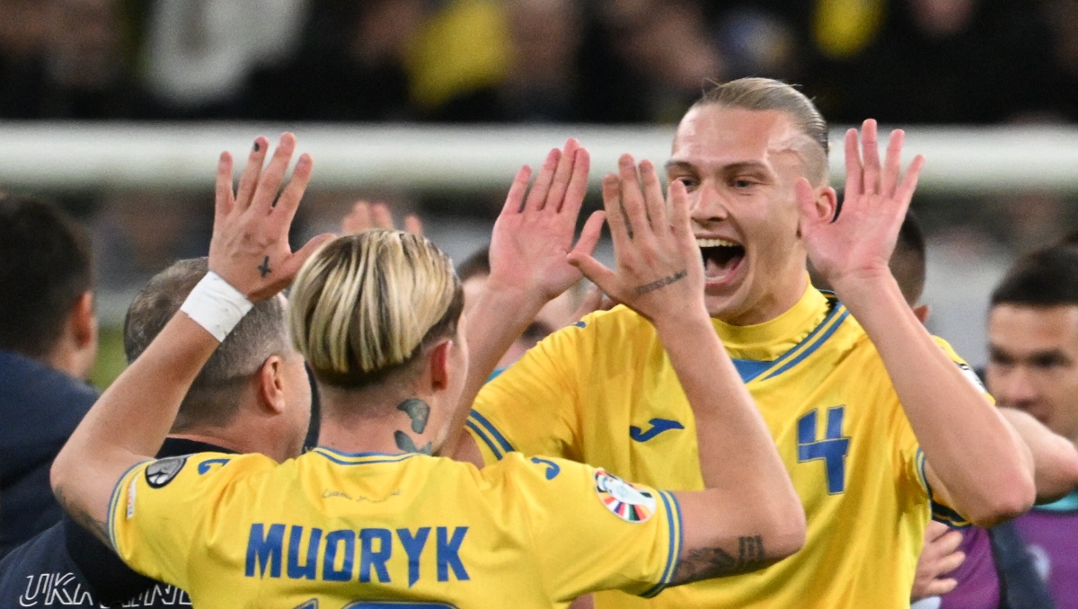 Ucrania se clasifica a la Eurocopa 2024 con remontada ante a Islandia (AFP)