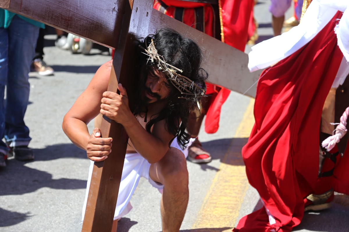 Para el Viacrucis se espera la asistencia de 50 a 70 mil personas en el Santuario del Cristo de las Noas. | Archivo