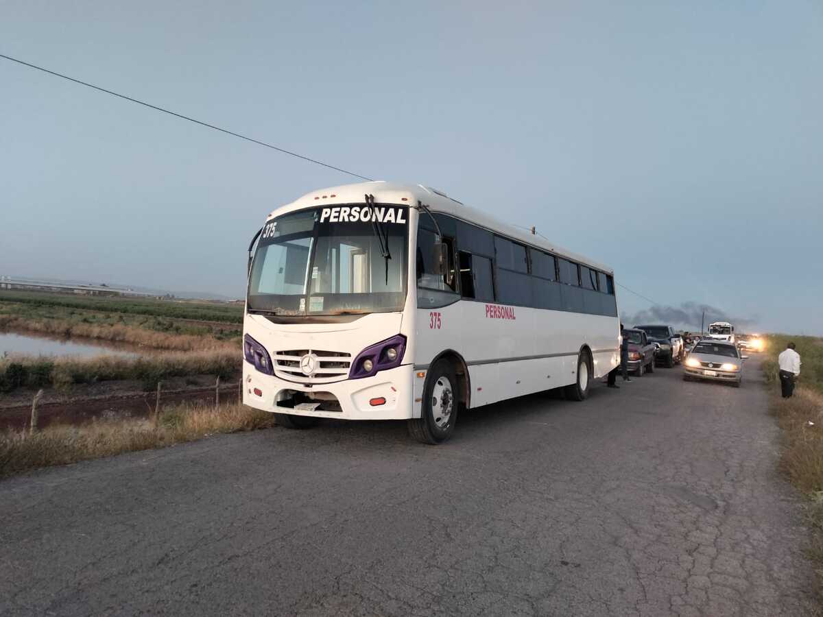 Cinco personas resultaron lesionadas. (Especial)