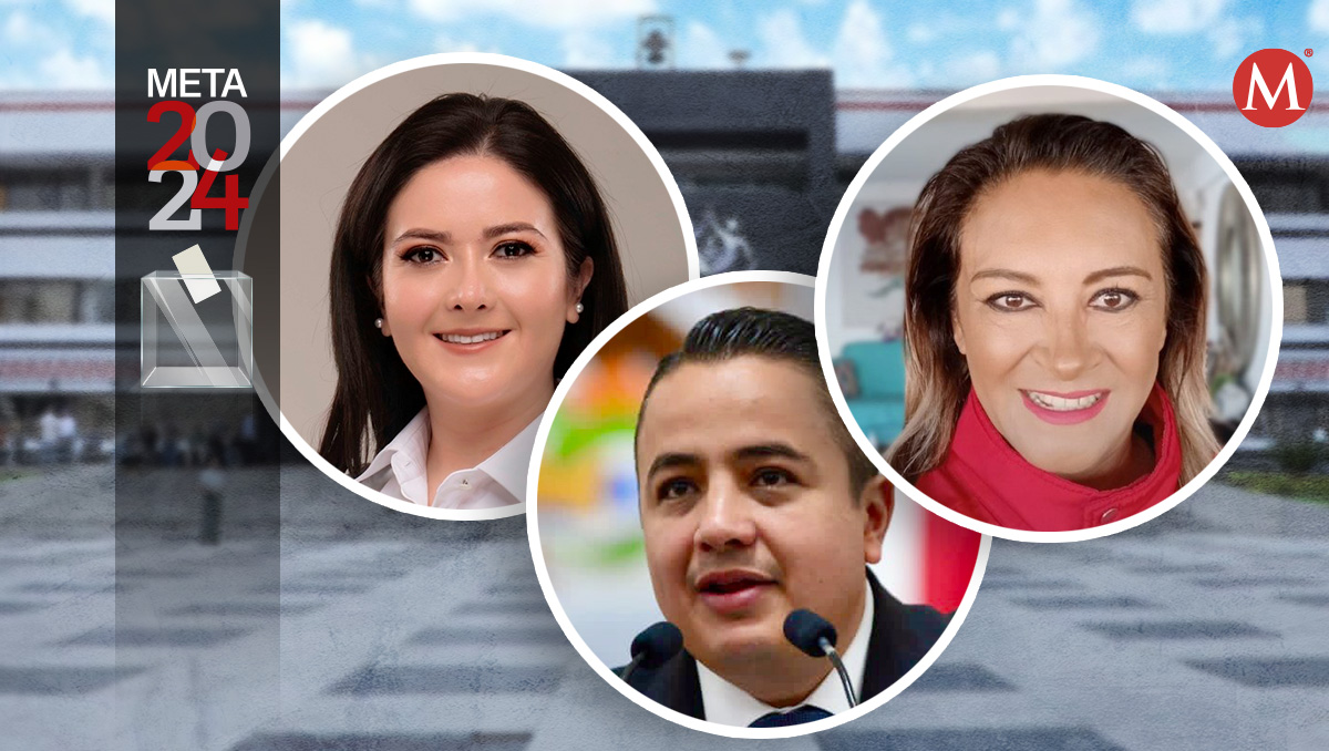 Conoce a los candidatos que aspiran al cargo de alcalde por Gustavo A. Madero. Foto: Diseño Milenio.